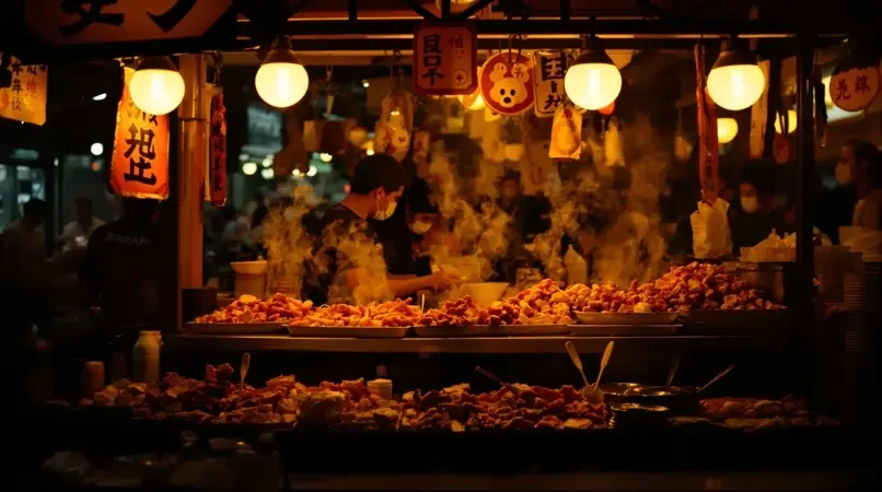 街头美食探店记封面